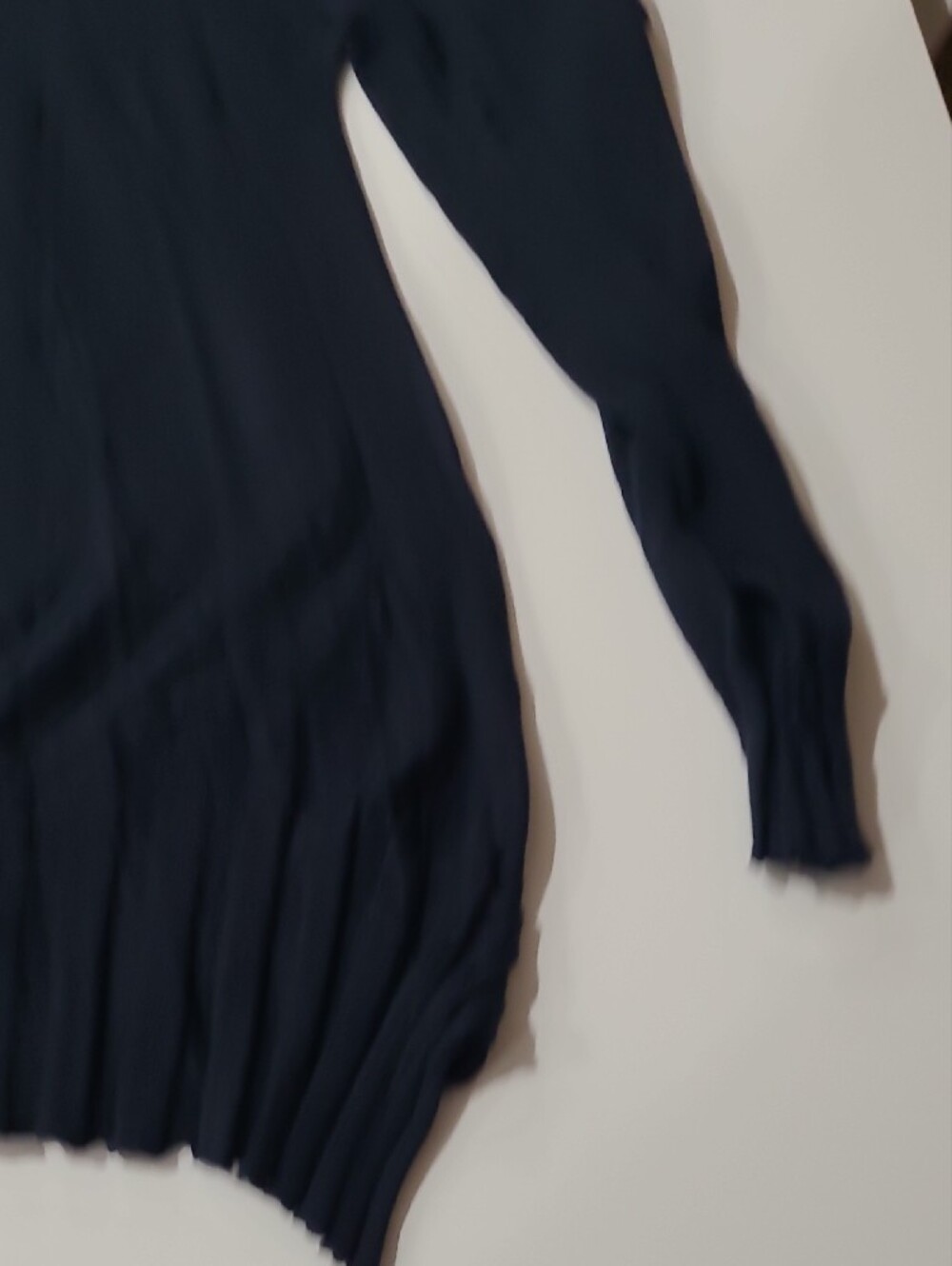 Planet Navy V-Neck Women's Sweater - Picture 9 of 14